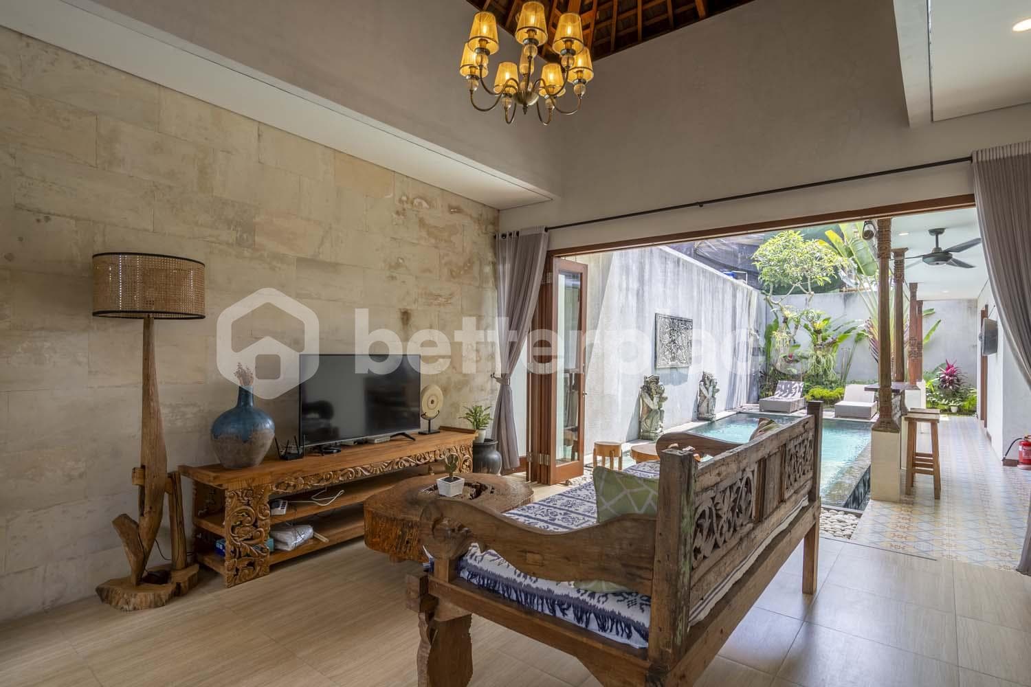 Sayan Serenity Furnished 2BR Villa with Enclosed Living