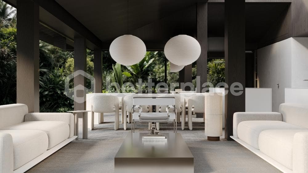 Elegant Modern Villa in Ubud 3 Bedrooms Tegalalang with Spacious Tropical Grounds