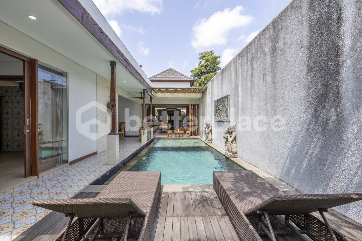 Sayan Serenity Furnished 2BR Villa with Enclosed Living