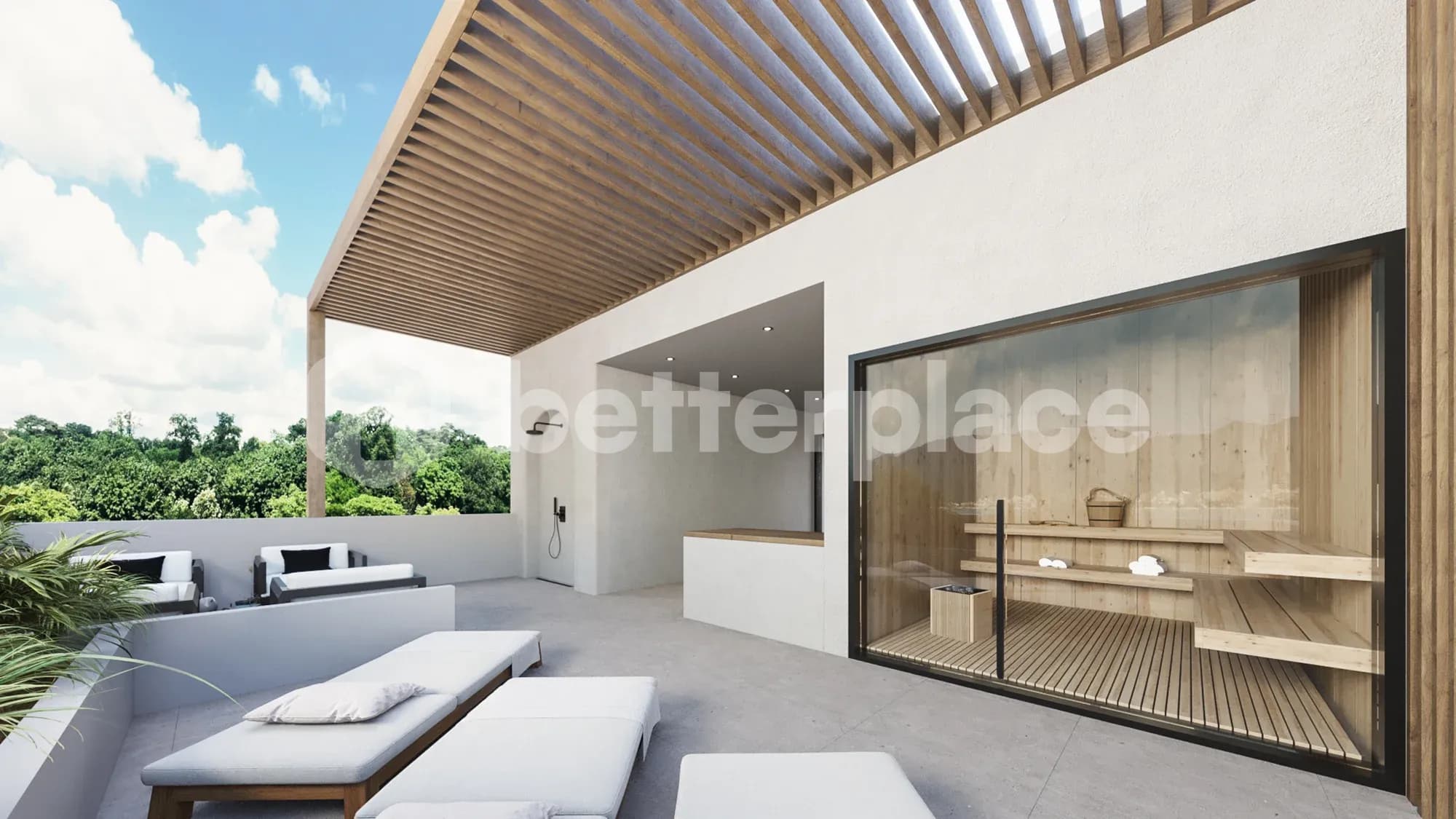 Japandi Elegance Above the Waves: Spacious 3-Bedroom Villa in Uluwatu