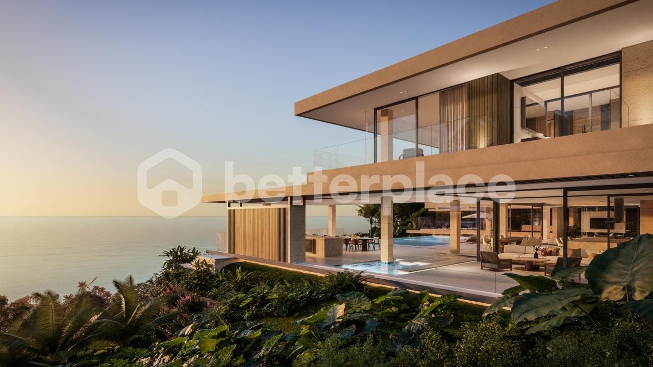 A Masterpiece of Contemporary Island Architecture Offering Unparalleled Privacy 4-Bed Villa, Endless Ocean Views, and Refined Tropical Elegance