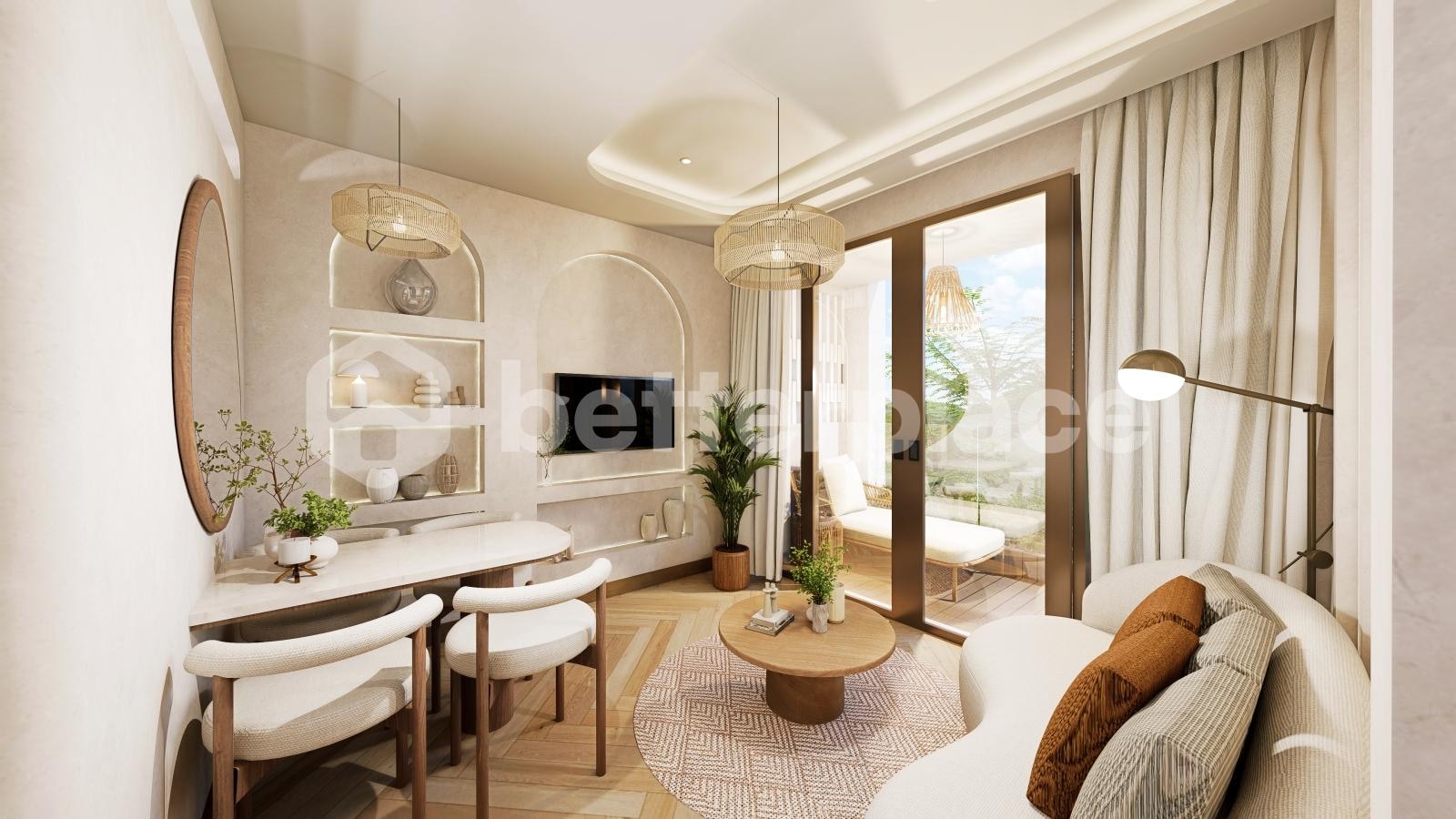Elegant 2-Bedroom Apartment in Pecatu Bukit with Leasehold Until 2106, Premium Finishes, Infinity Pool & Exclusive Five-Star Lifestyle Facilities
