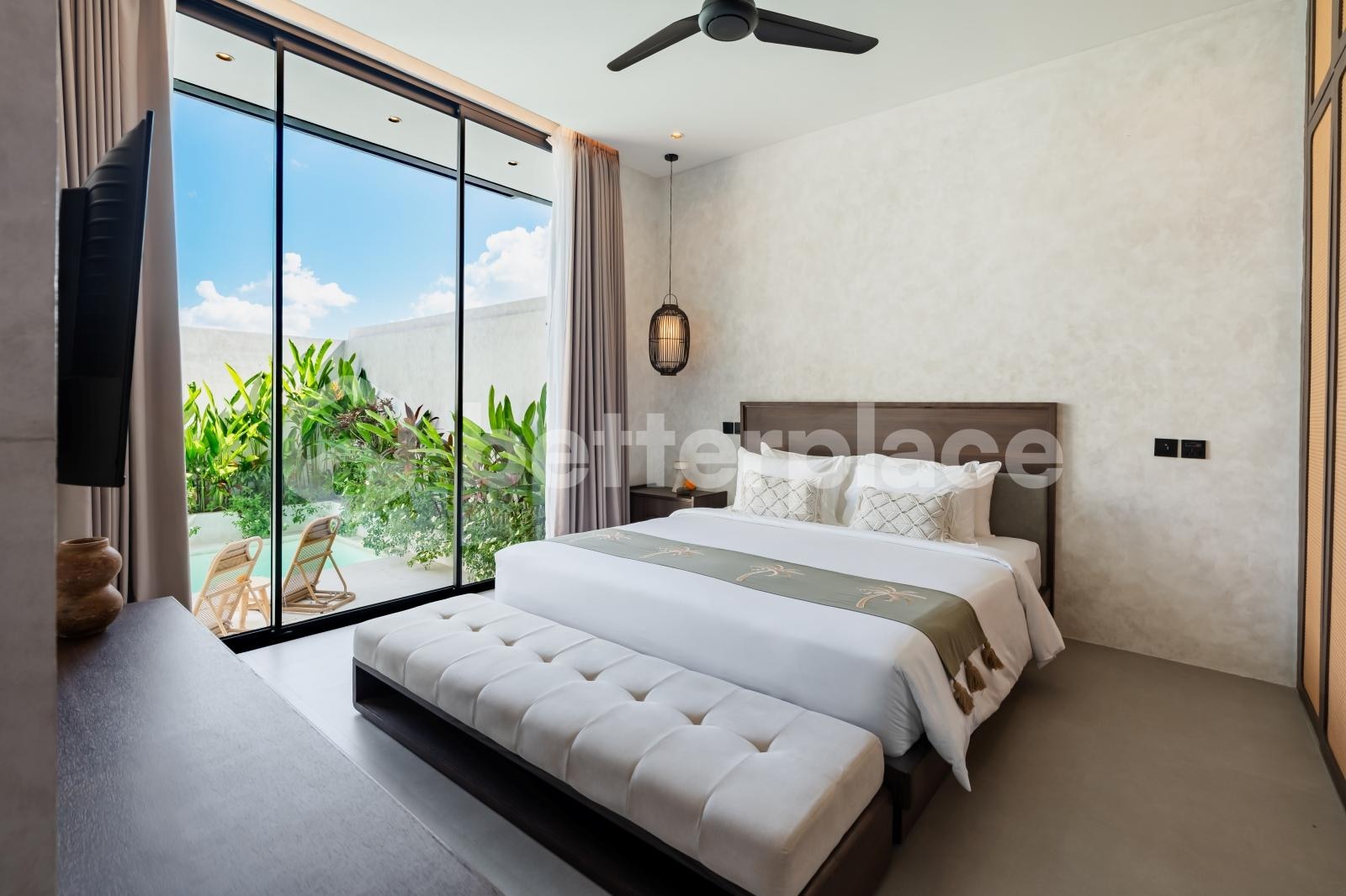 Prime Leasehold Investment Opportunity in Pererenan with Elegant 2-Bedroom Villa, Modern Architecture, Furnished Interiors & 3-Minute Beach Access