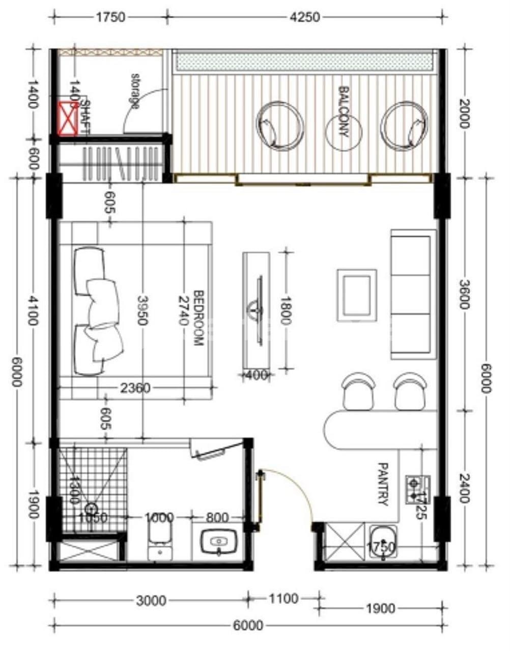Exceptional Umalas Leasehold Apartment with Fully Furnished 60 sqm Interior, Panoramic Rooftop Infinity Pool, Premium Wellness Amenities & Long-Term Investment Appeal