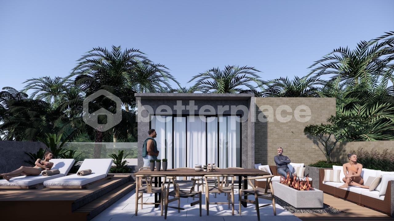 Exclusive Leasehold Opportunity: High-End 3-Bed Villa with Rooftop in Beautiful Canggu – Pererenan