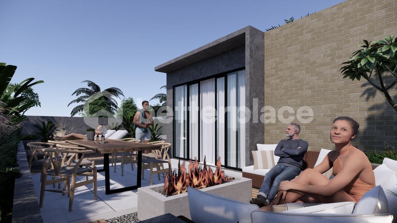 Exclusive Leasehold Opportunity: High-End 3-Bed Villa with Rooftop in Beautiful Canggu – Pererenan