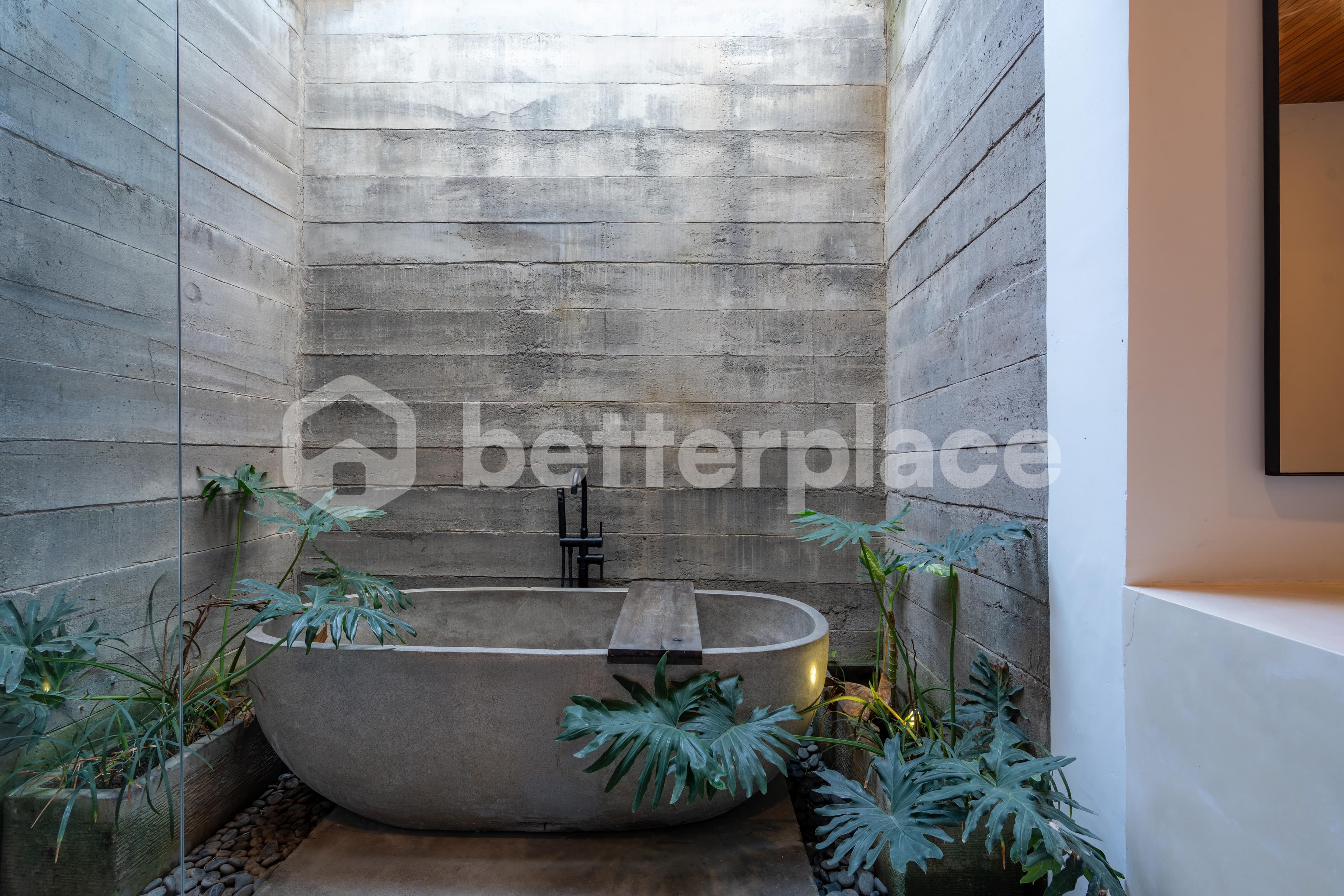 Tropical Glass Retreat — 2BR Leasehold Villa in Kerobokan