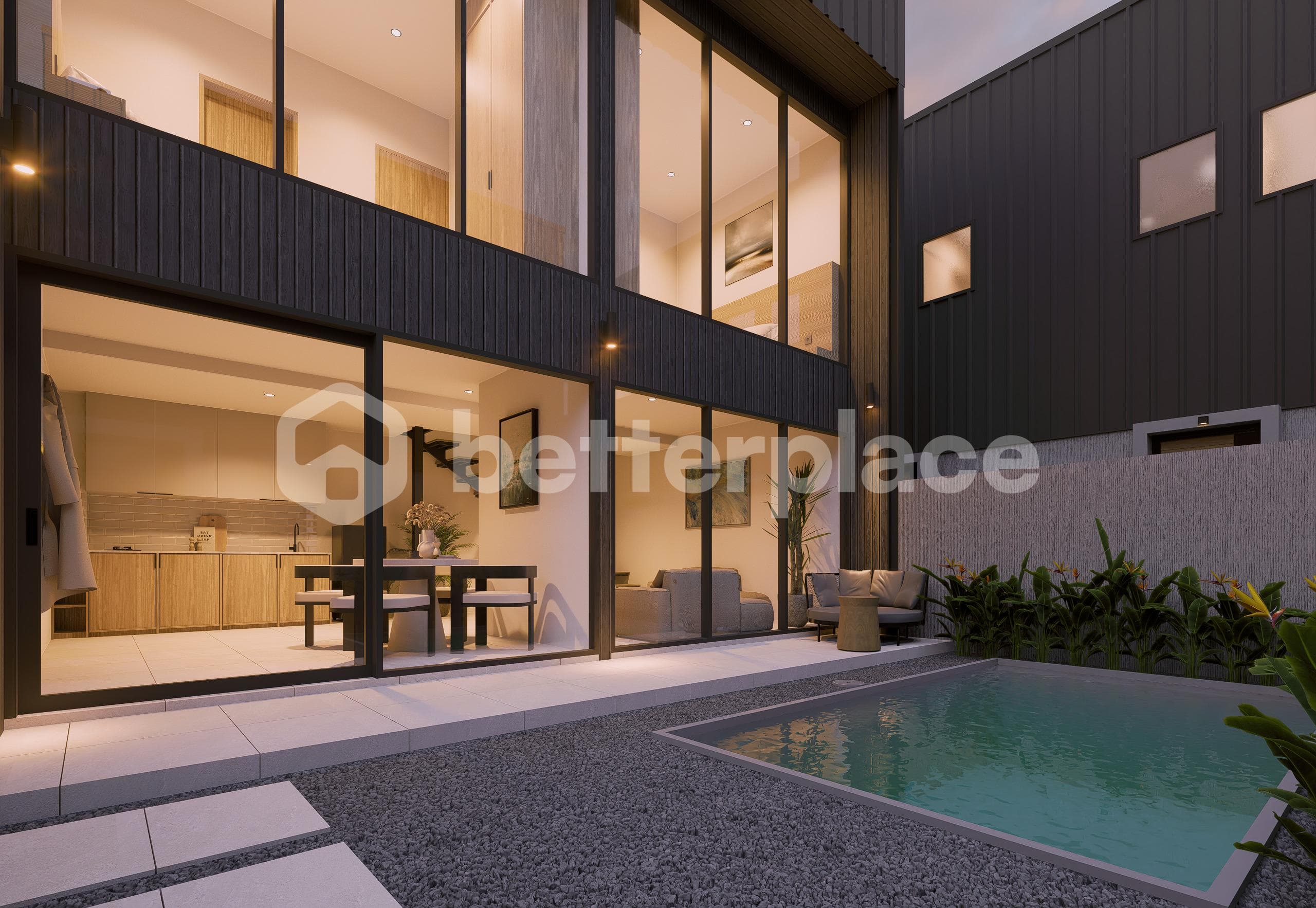 Modern 2 Bedroom Villa in Peaceful Balangan – Ideal for Living & Investment