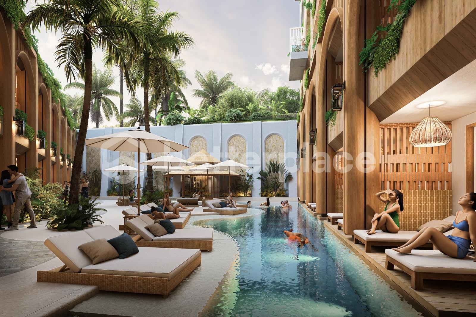 Elegant 2-Bedroom Apartment in Pecatu Bukit with Leasehold Until 2106, Premium Finishes, Infinity Pool & Exclusive Five-Star Lifestyle Facilities