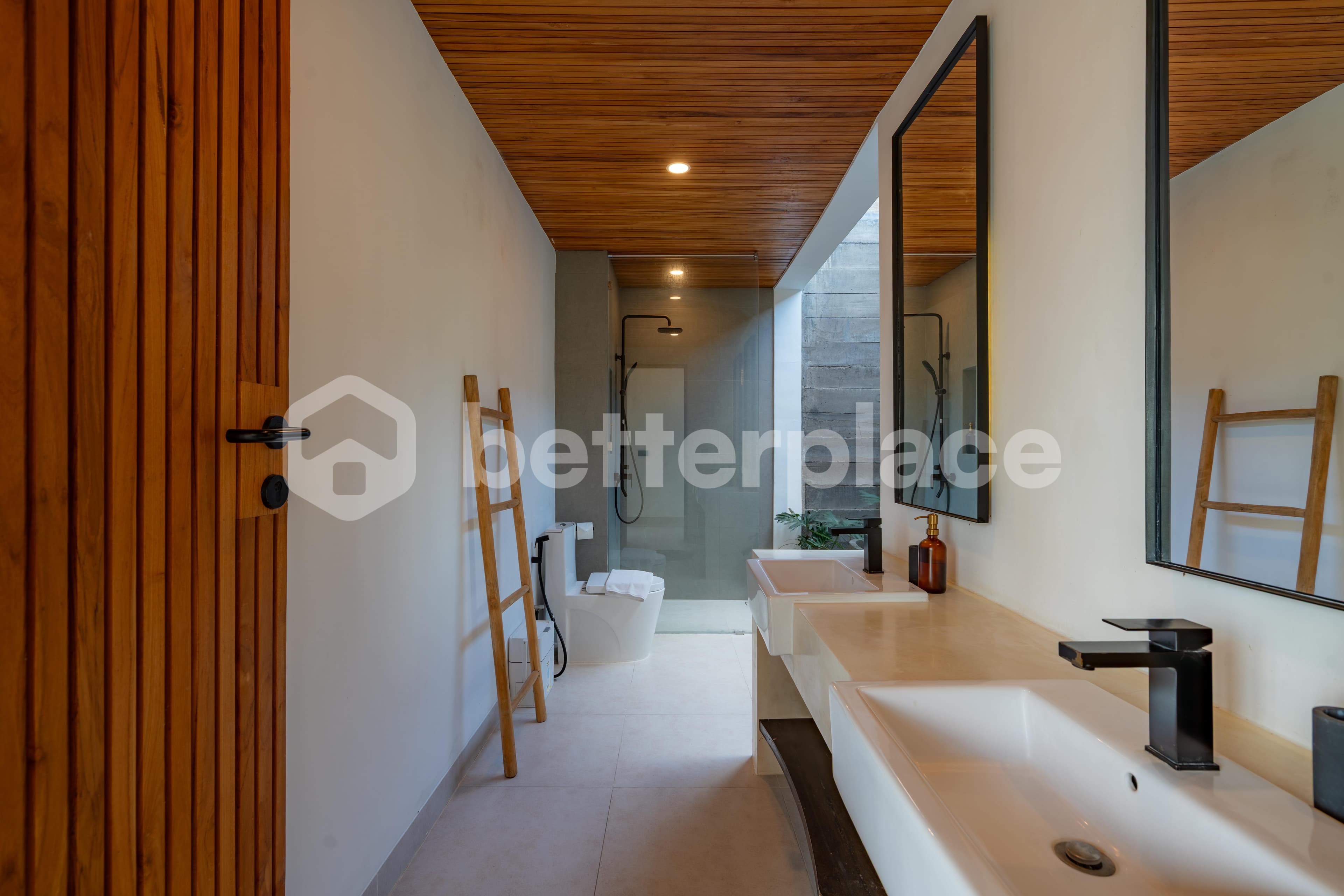 Tropical Glass Retreat — 2BR Leasehold Villa in Kerobokan