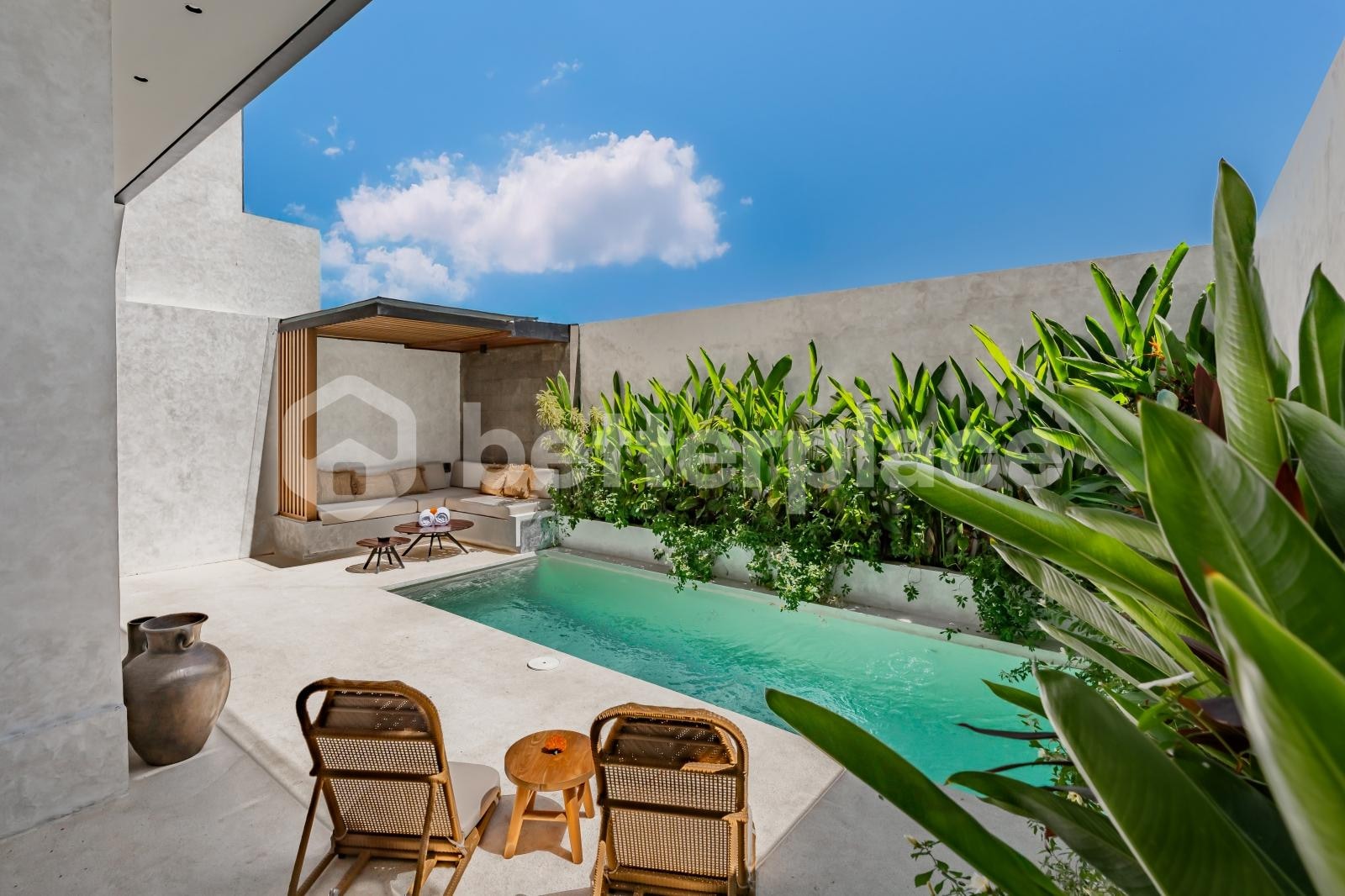 Prime Leasehold Investment Opportunity in Pererenan with Elegant 2-Bedroom Villa, Modern Architecture, Furnished Interiors & 3-Minute Beach Access