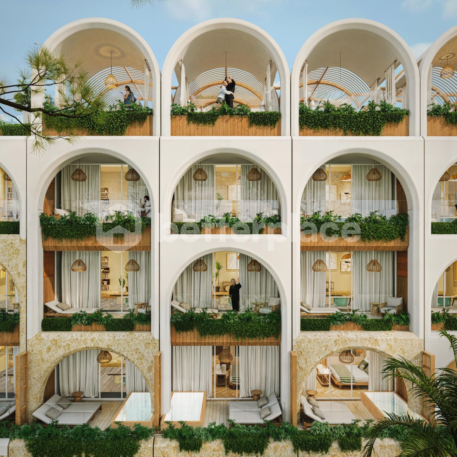 Premium 1-Bedroom Apartment in Pecatu Bukit Offering Luxury Living, Resort-Style Amenities & Outstanding Investment Potential Near Dreamland Beach