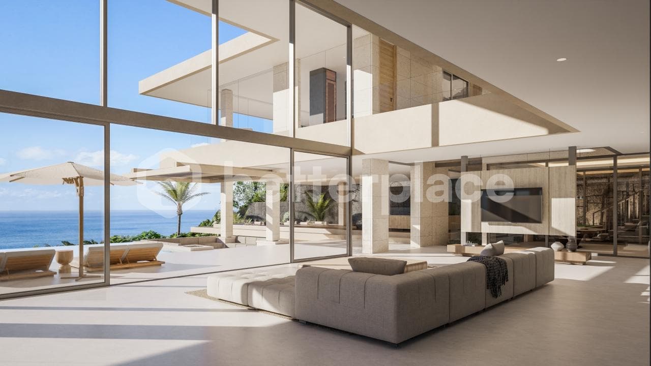 A Masterpiece of Contemporary Island Architecture Offering Unparalleled Privacy 4-Bed Villa, Endless Ocean Views, and Refined Tropical Elegance