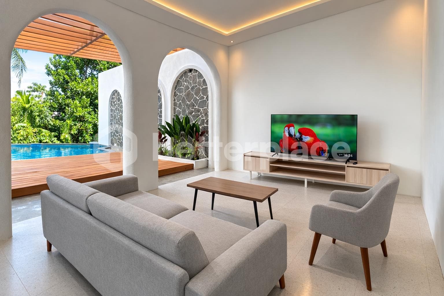 Luxurious Living in Bali: Your Private Infinity Pool Leasehold 3-Bed Villa with Ricefield View Awaits