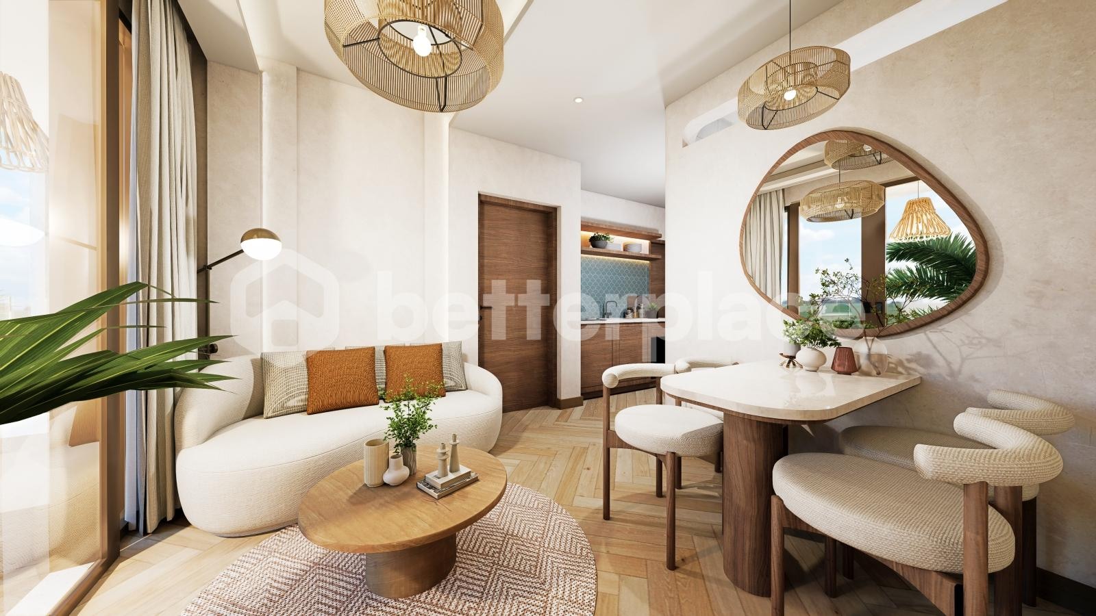 Elegant 2-Bedroom Apartment in Pecatu Bukit with Leasehold Until 2106, Premium Finishes, Infinity Pool & Exclusive Five-Star Lifestyle Facilities