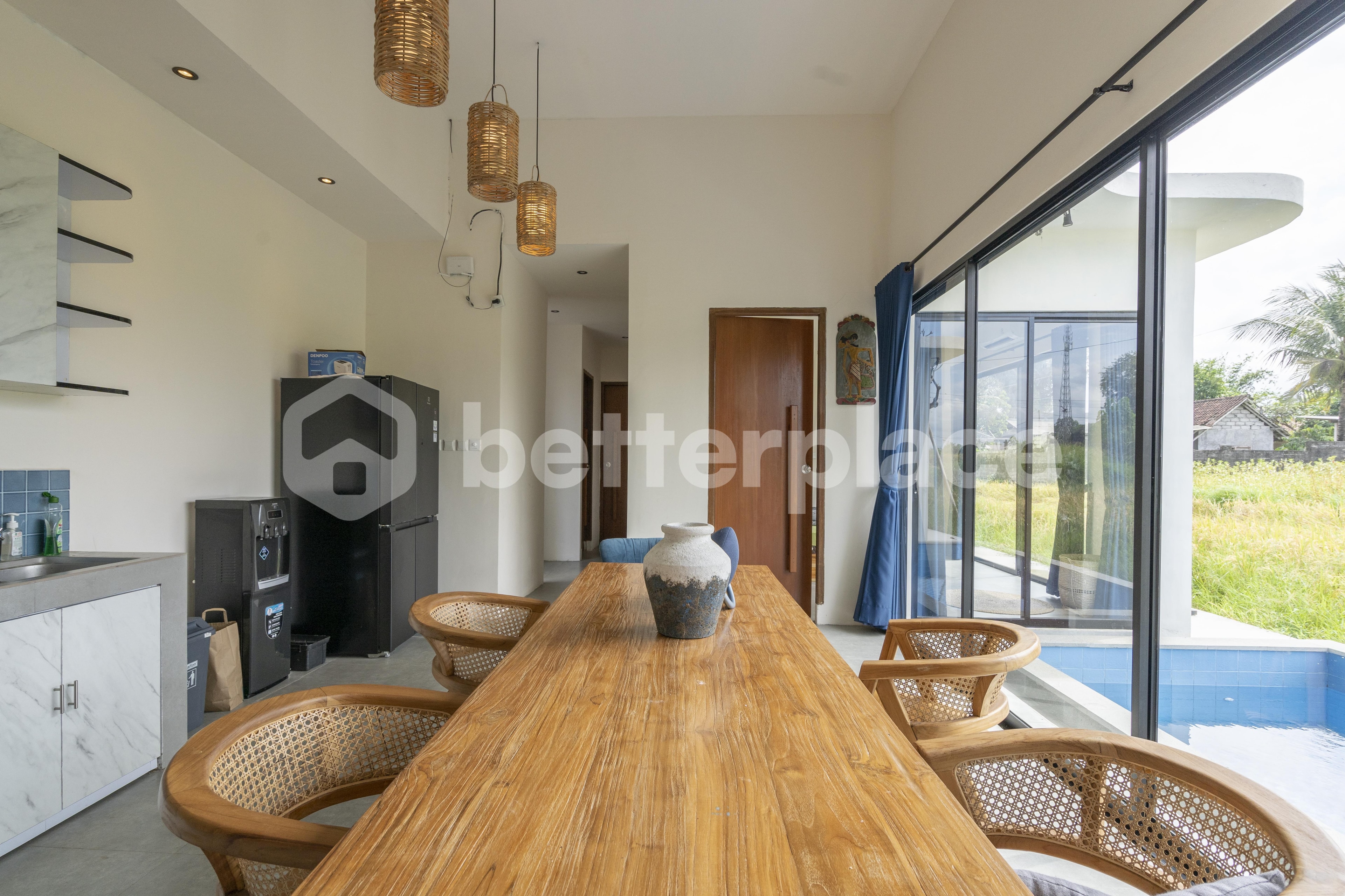 Peaceful Ubud Escape Furnished 2BR Villa with Rice Field View