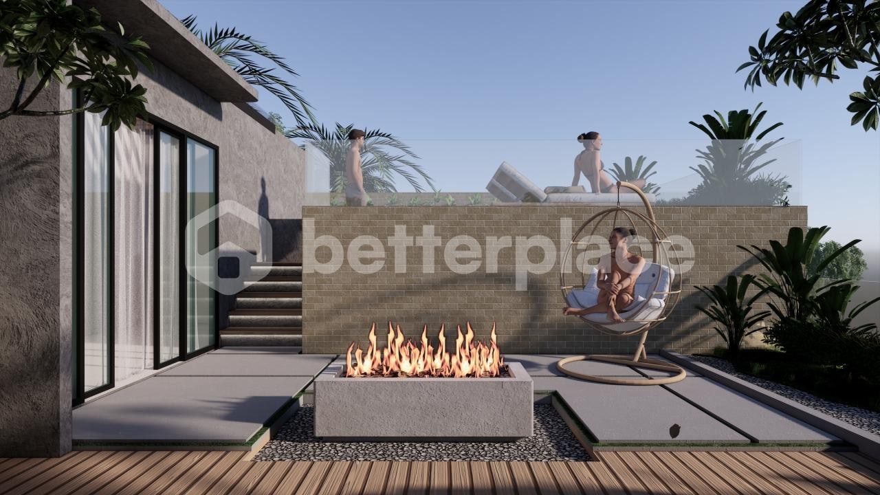 Exclusive Leasehold Opportunity: High-End 3-Bed Villa with Rooftop in Beautiful Canggu – Pererenan