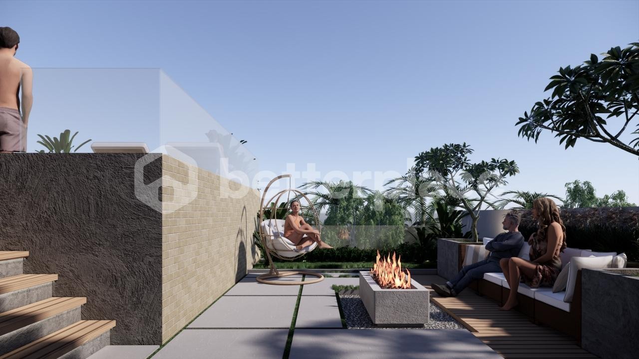 Exclusive Leasehold Opportunity: High-End 3-Bed Villa with Rooftop in Beautiful Canggu – Pererenan