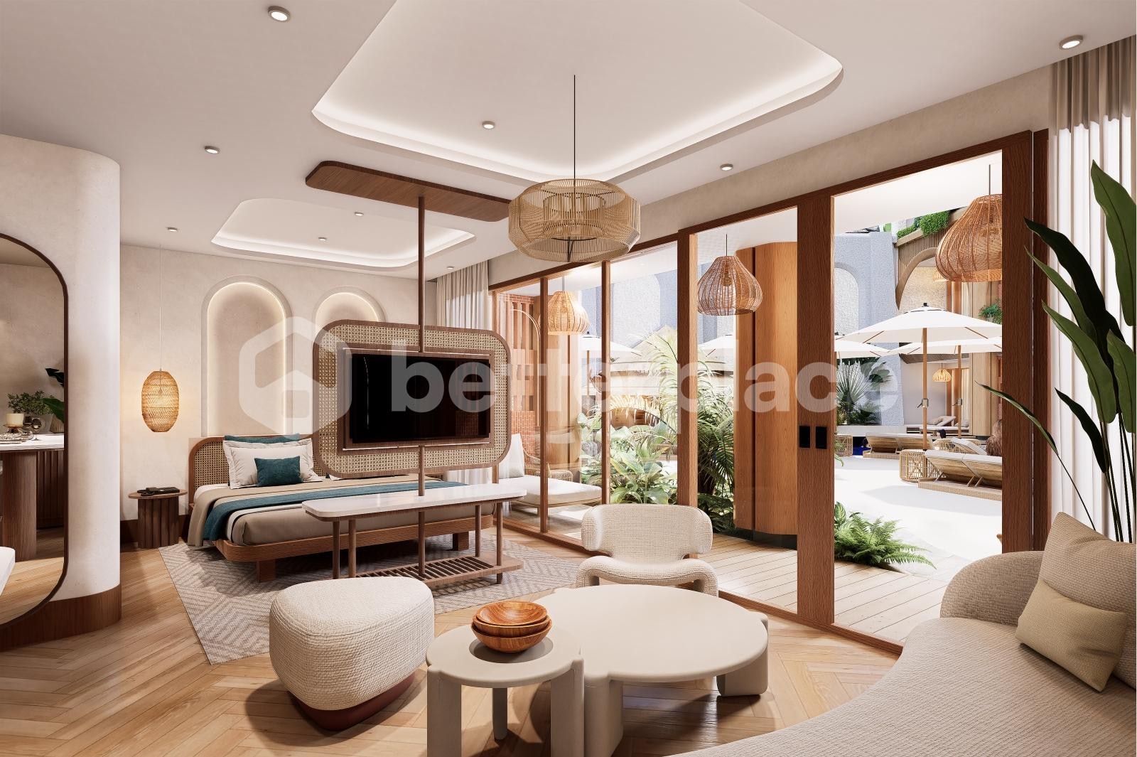 Prestigious Leasehold Apartment in Pecatu Just Minutes from Bali’s Iconic Beaches with Ocean-View Infinity Pool, Wellness Facilities & Elegant Resort Living