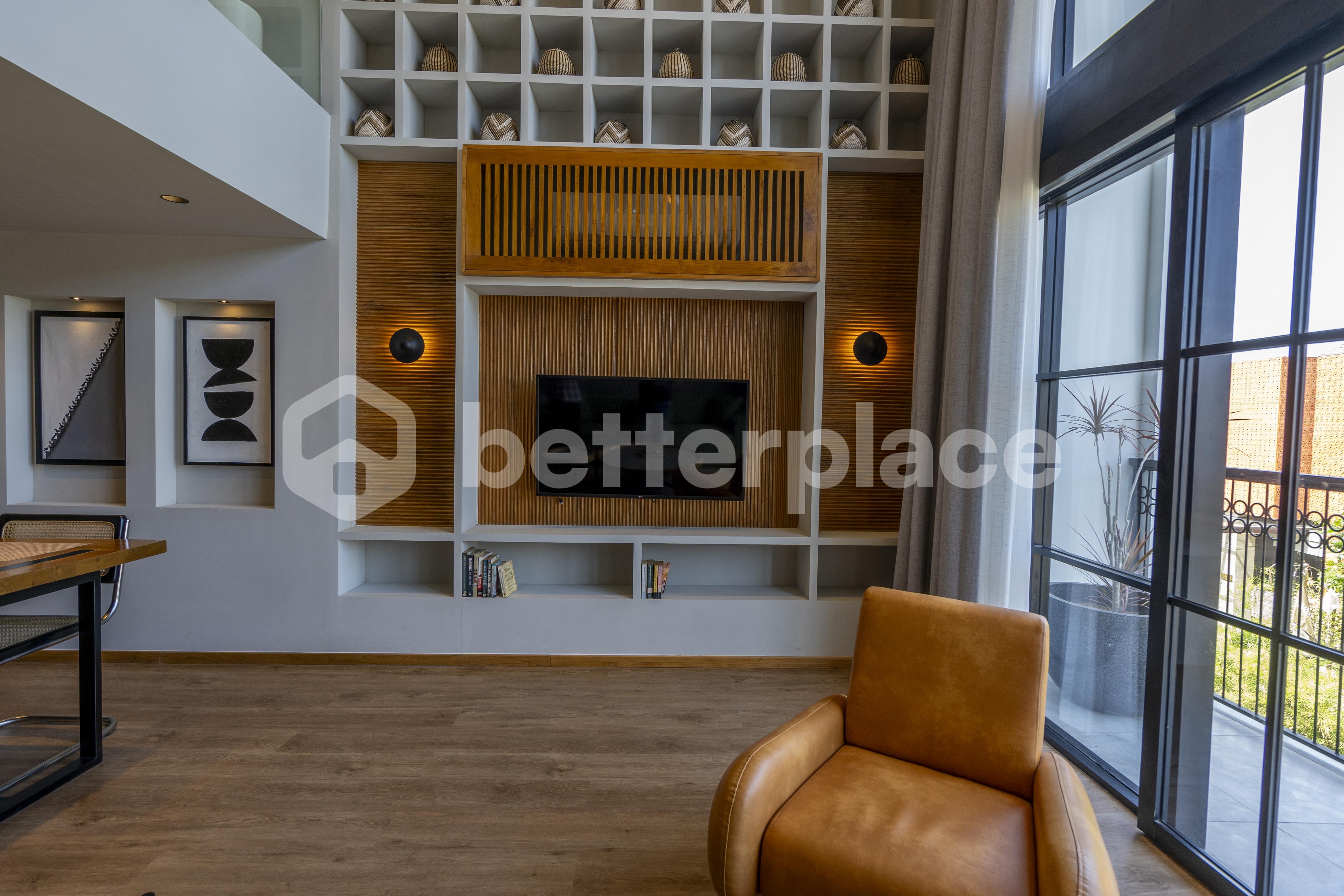 Modern One Bedroom Apartment in Berawa, Walking Distance to Berawa Beach