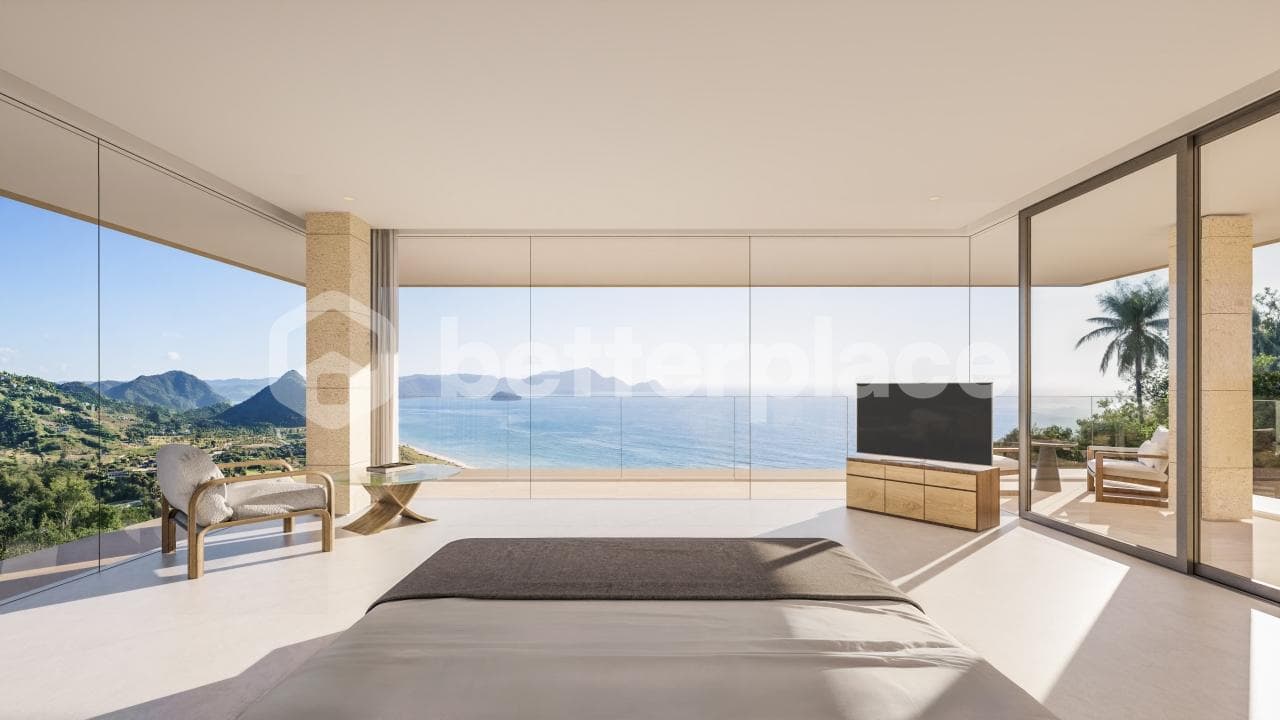 A Masterpiece of Contemporary Island Architecture Offering Unparalleled Privacy 4-Bed Villa, Endless Ocean Views, and Refined Tropical Elegance