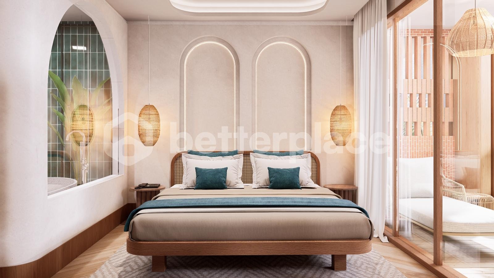 Prestigious Leasehold Apartment in Pecatu Just Minutes from Bali’s Iconic Beaches with Ocean-View Infinity Pool, Wellness Facilities & Elegant Resort Living