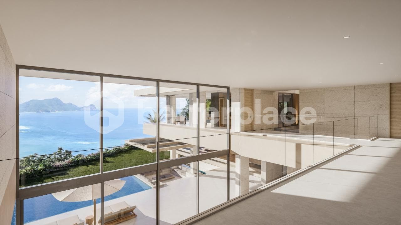 A Masterpiece of Contemporary Island Architecture Offering Unparalleled Privacy 4-Bed Villa, Endless Ocean Views, and Refined Tropical Elegance
