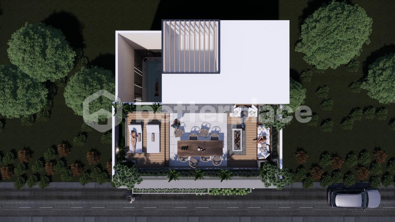 Exclusive Leasehold Opportunity: High-End 3-Bed Villa with Rooftop in Beautiful Canggu – Pererenan