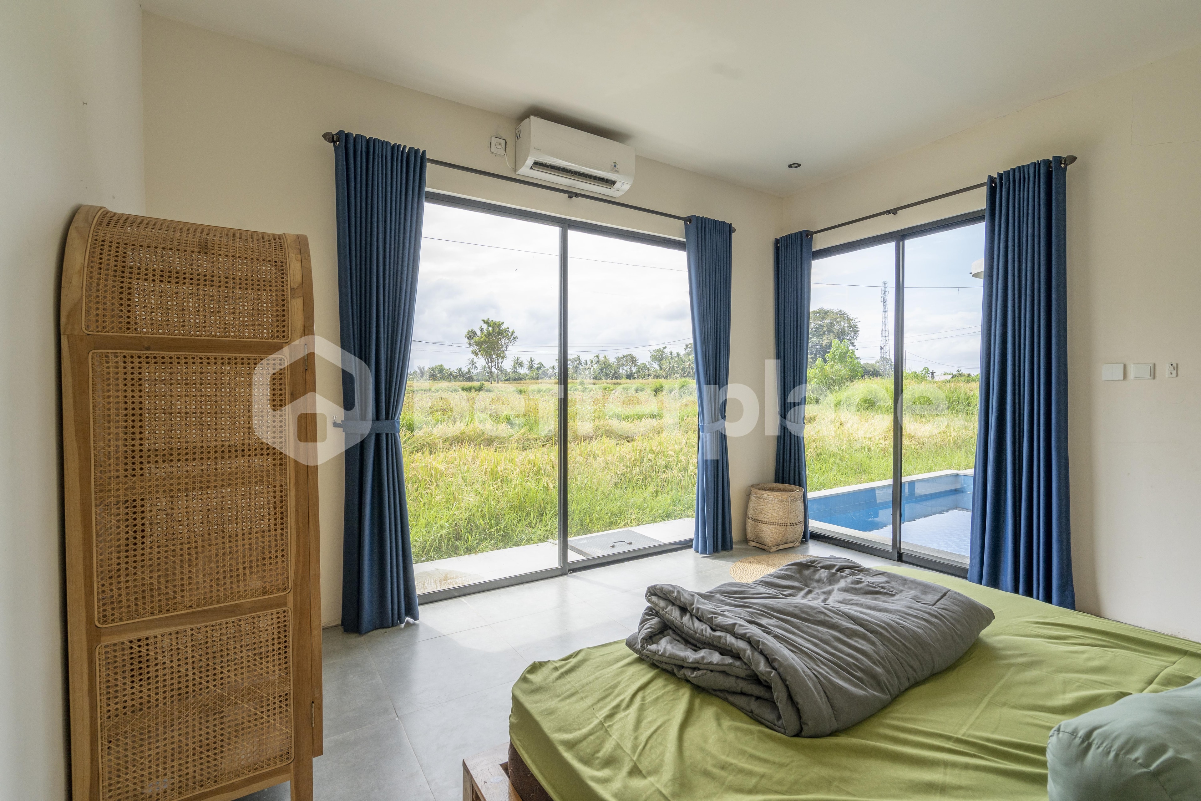 Peaceful Ubud Escape Furnished 2BR Villa with Rice Field View