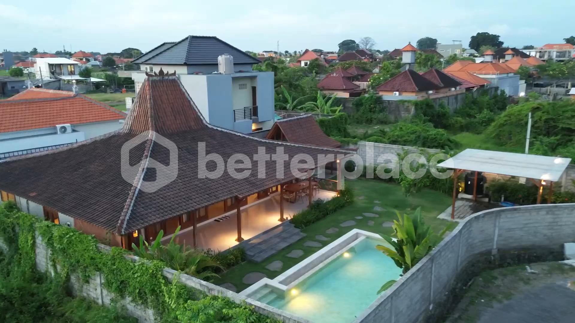Spacious Joglo-Style Villa in Central Ubud – 2 Bedrooms with Classic Balinese Character