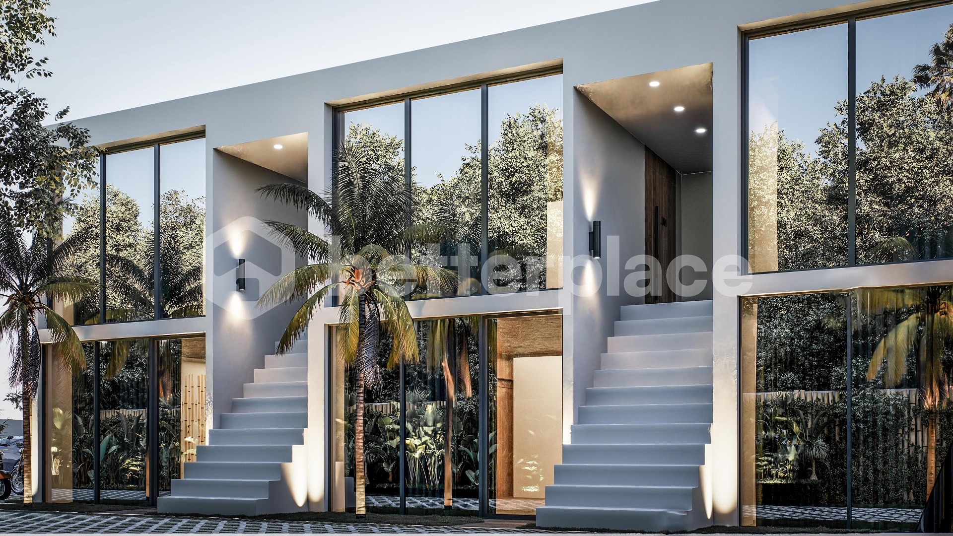 Contemporary 1 Bedroom Apartment in Premium North Canggu Complex Sunset Views