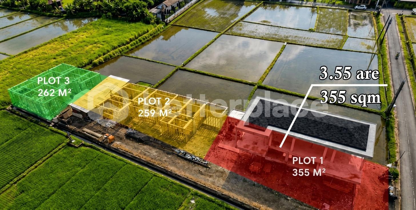 Where the Rice Fields Meet the Coastline — Efficient 355 sqm Development Opportunity in Emerging Kedungu