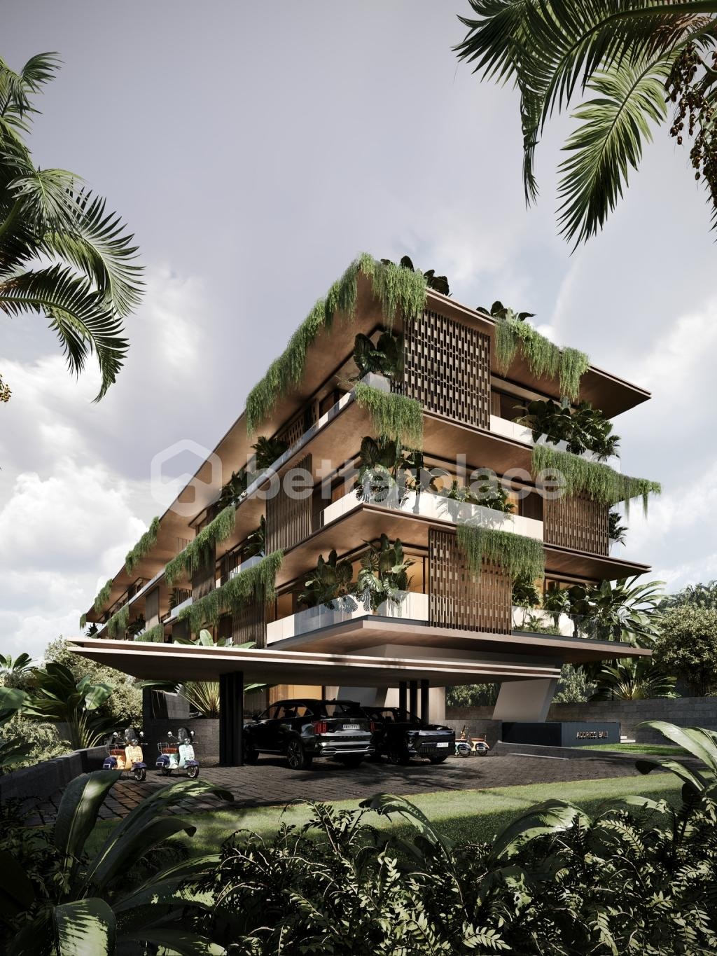 Live the High Life: Elegant and Furnished Leasehold 1-Bed Ocean View in Canggu – Lima Beach