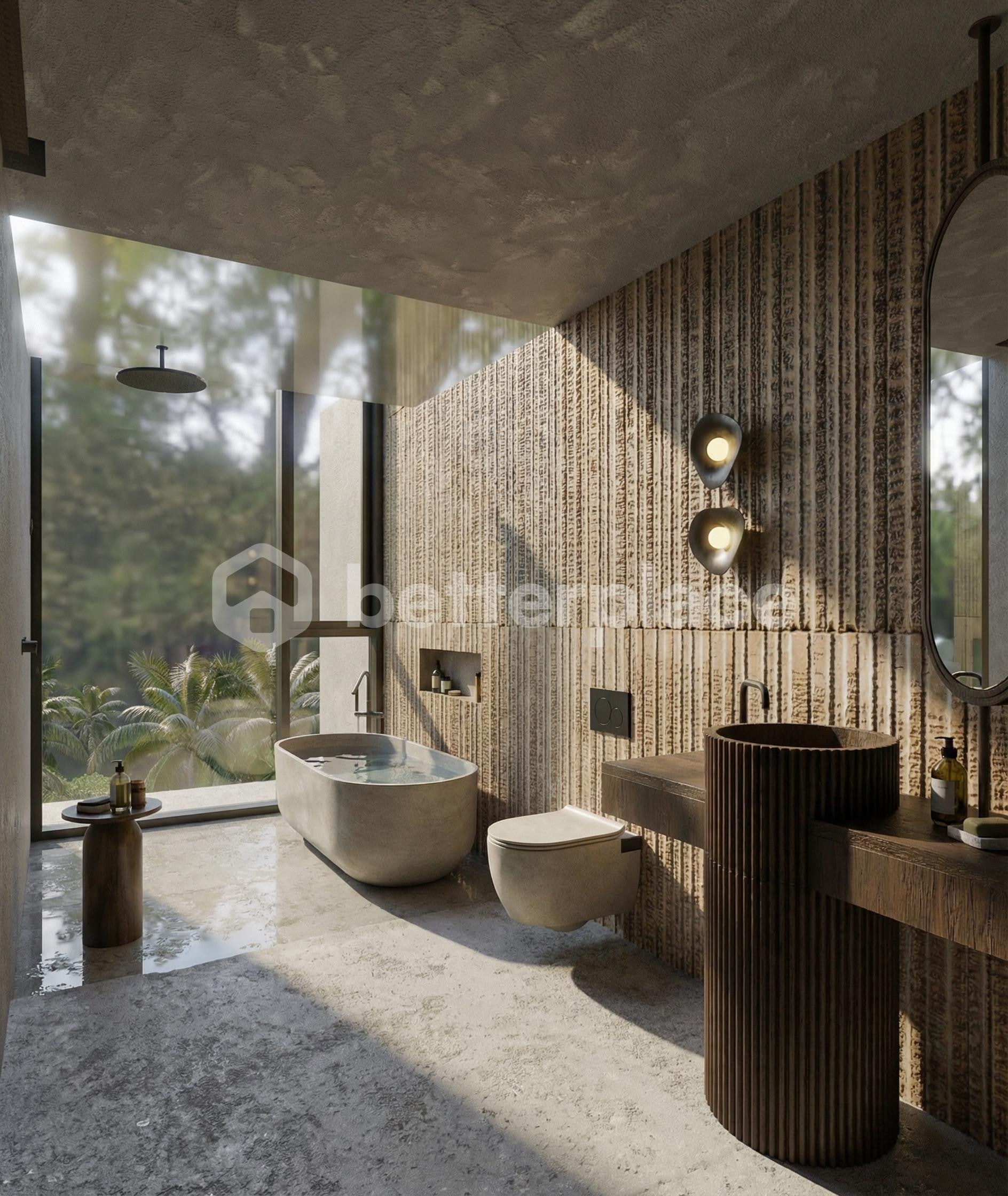 Live the High Life: Elegant and Furnished Leasehold 1-Bed Ocean View in Canggu – Lima Beach