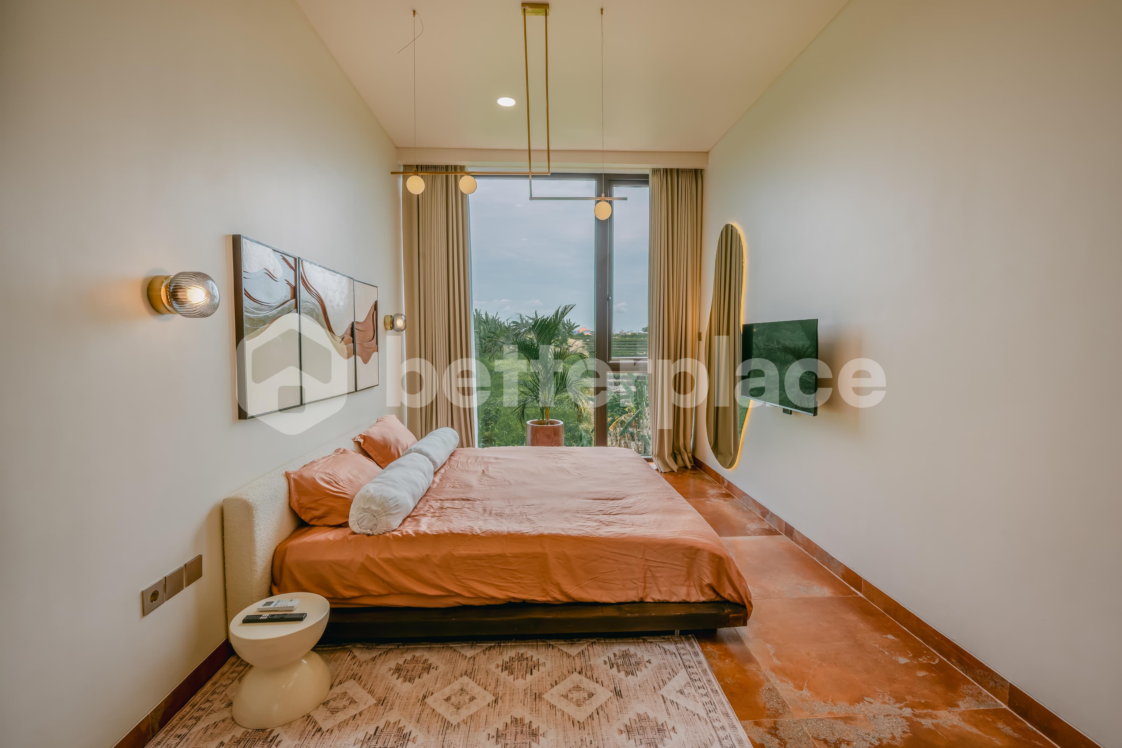 A Unique Duplex Design Blending Contemporary Style and Balinese Tradition in Canggu, Tumbak Bayuh