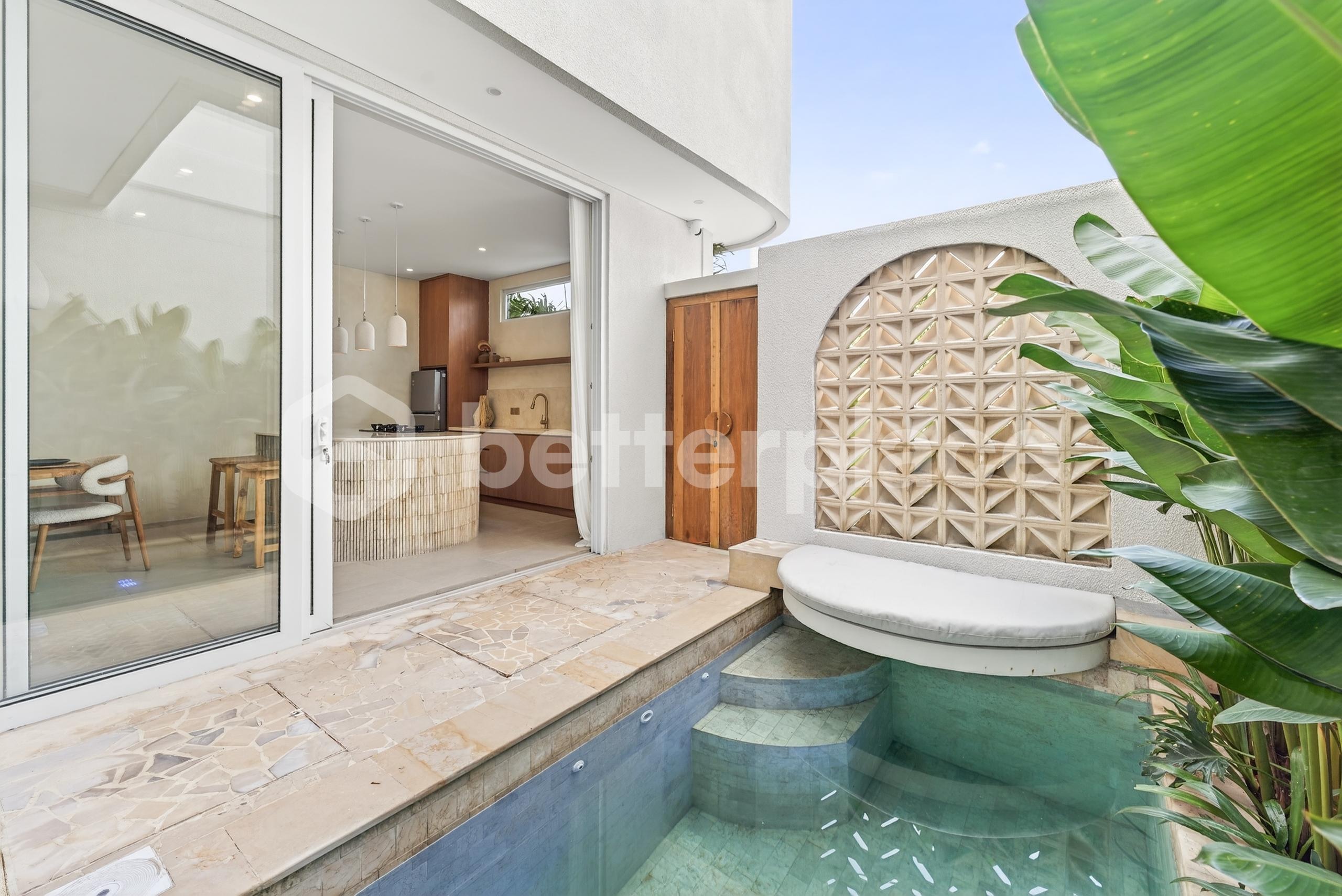 Modern Design 2 Bedroom Villa with Rooftop Plunge Pool in Batu Bolong