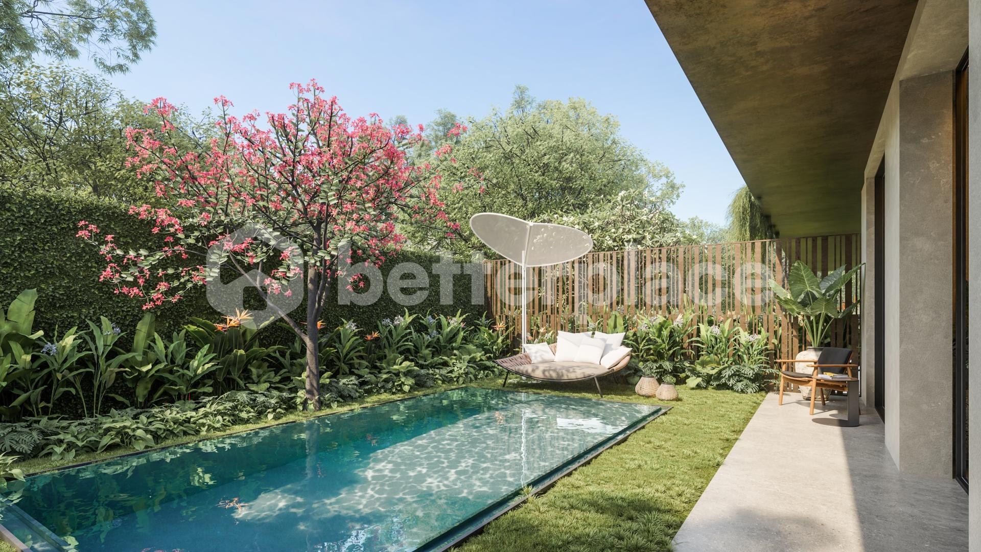 Live the High Life: Elegant and Furnished Leasehold 1-Bed Ocean View in Canggu – Lima Beach