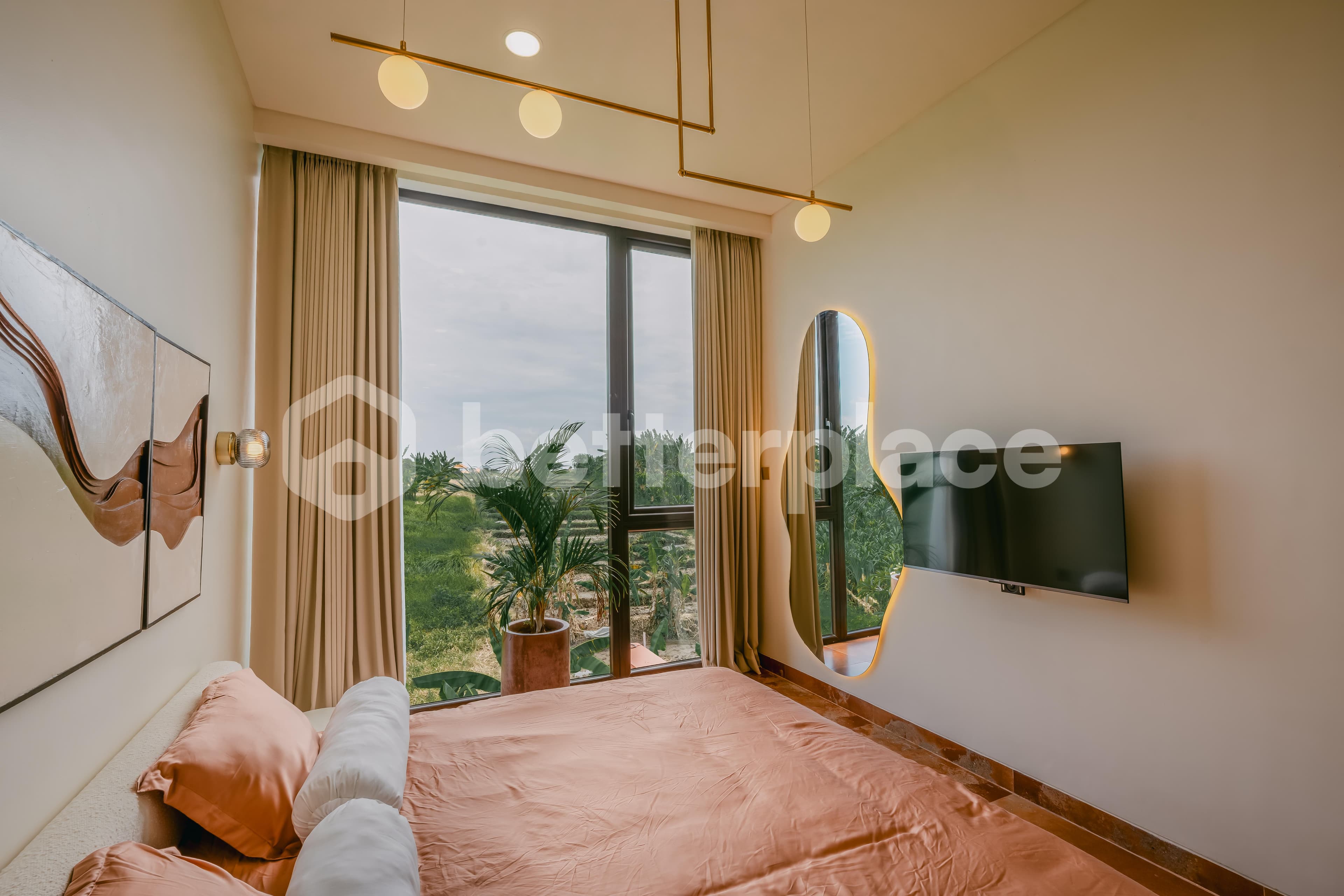 A Unique Duplex Design Blending Contemporary Style and Balinese Tradition in Canggu, Tumbak Bayuh