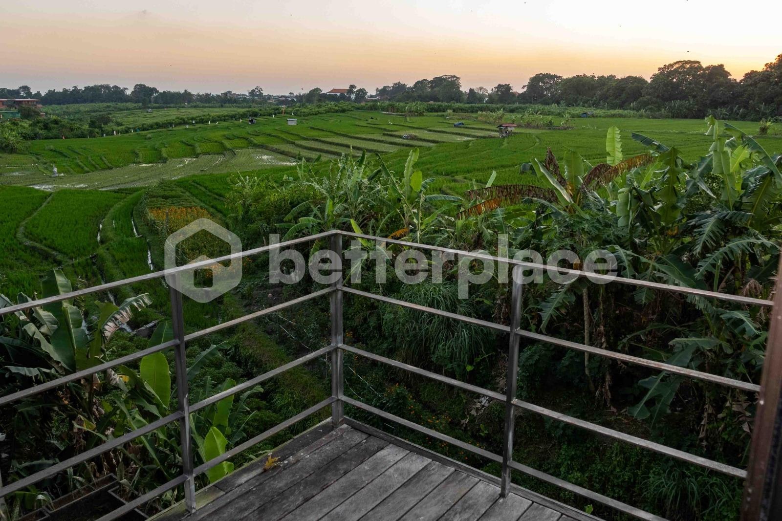 Modern Tropical Villa in Peaceful Tumbak Bayuh – 4 Bedrooms with Ricefield & Sunset Views