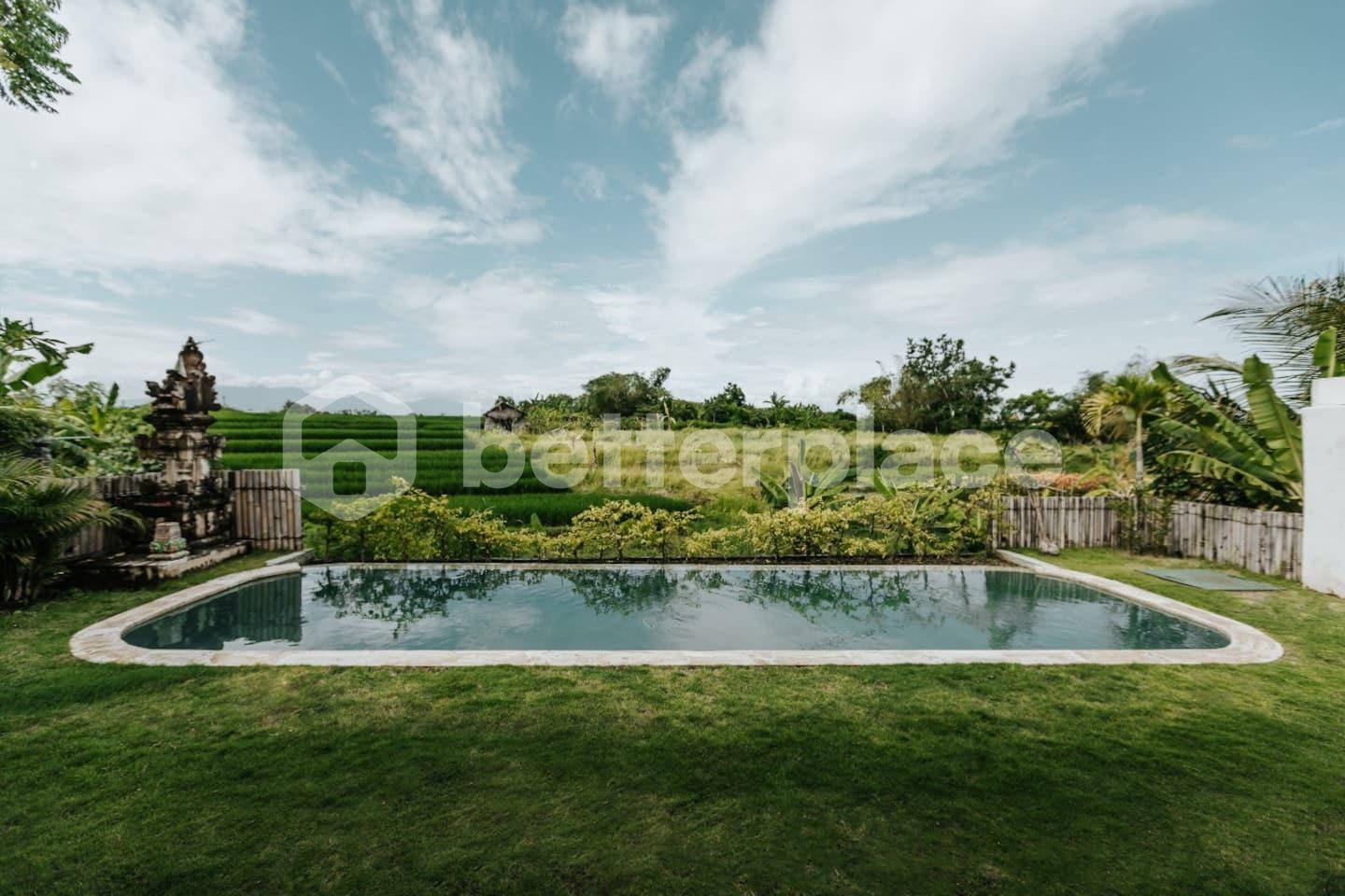 Freehold 4 Bedroom Seseh Villa Just 2 Minutes from the Beach – A Refined Investment Opportunity