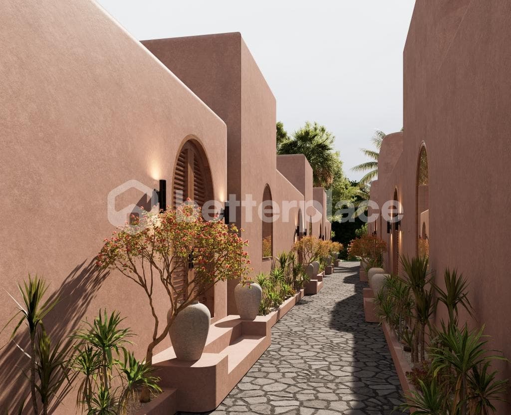 Discover Elevated Coastal Living in a Modern Moroccan 1-Bed Villa with Private Pool, Steps from the Pristine Shores of Kuta Lombok
