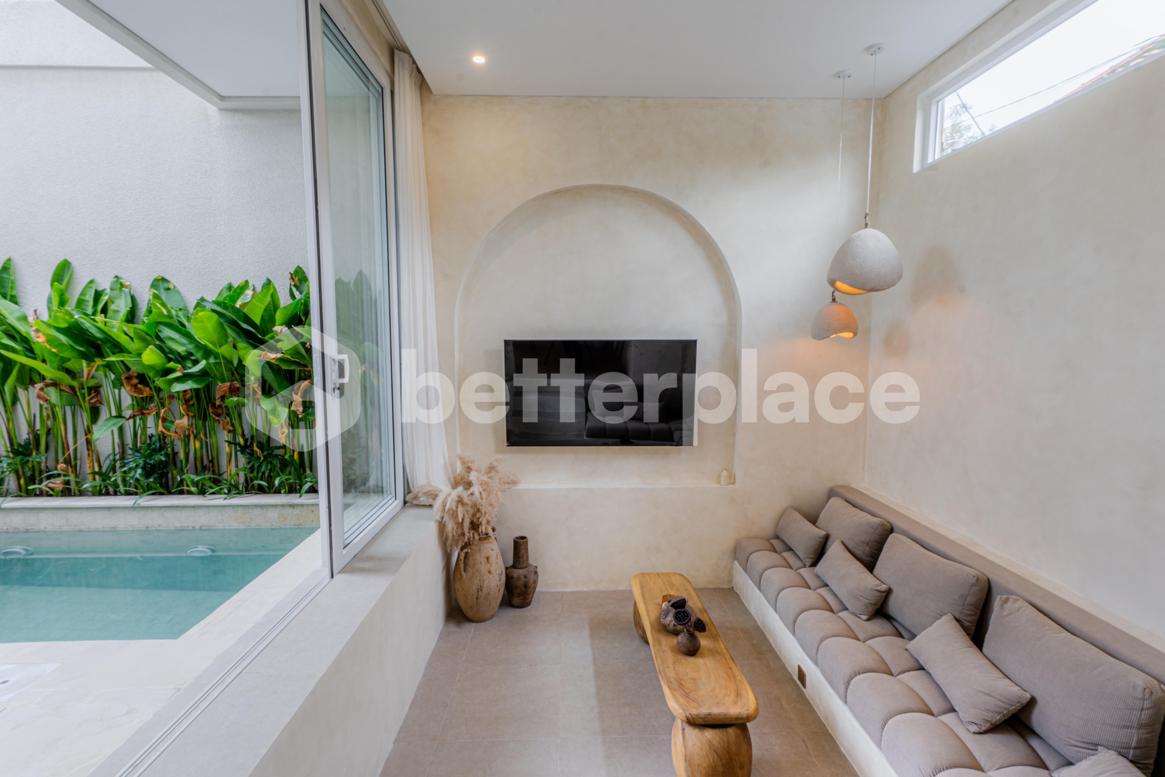 Modern Design 2 Bedroom Villa with Rooftop Plunge Pool in Batu Bolong