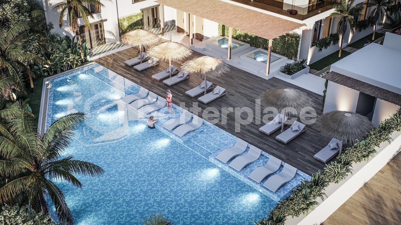 Contemporary 2 Bedroom Villa in Peaceful North Canggu – Sunset Views & Resort Facilities