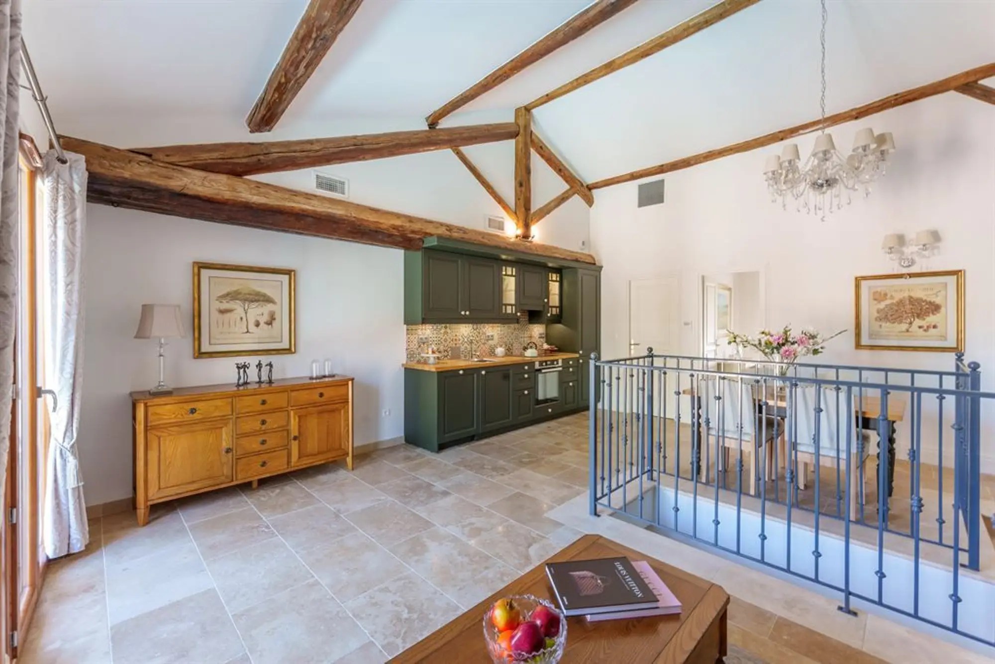 Luxury Barn Renovation with 2 Houses for Sale in Saint-Geniès-de-Fontedit France
