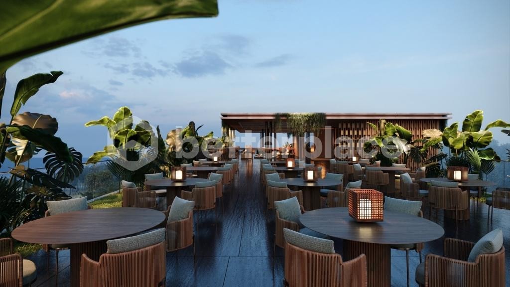 Live the High Life: Elegant and Furnished Leasehold 1-Bed Ocean View in Canggu – Lima Beach