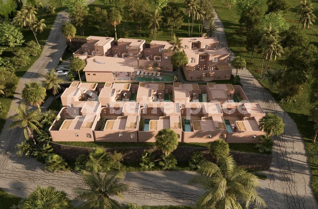 Discover Elevated Coastal Living in a Modern Moroccan 1-Bed Villa with Private Pool, Steps from the Pristine Shores of Kuta Lombok