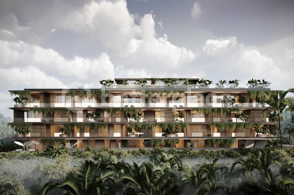 Live the High Life: Elegant and Furnished Leasehold 1-Bed Ocean View in Canggu – Lima Beach