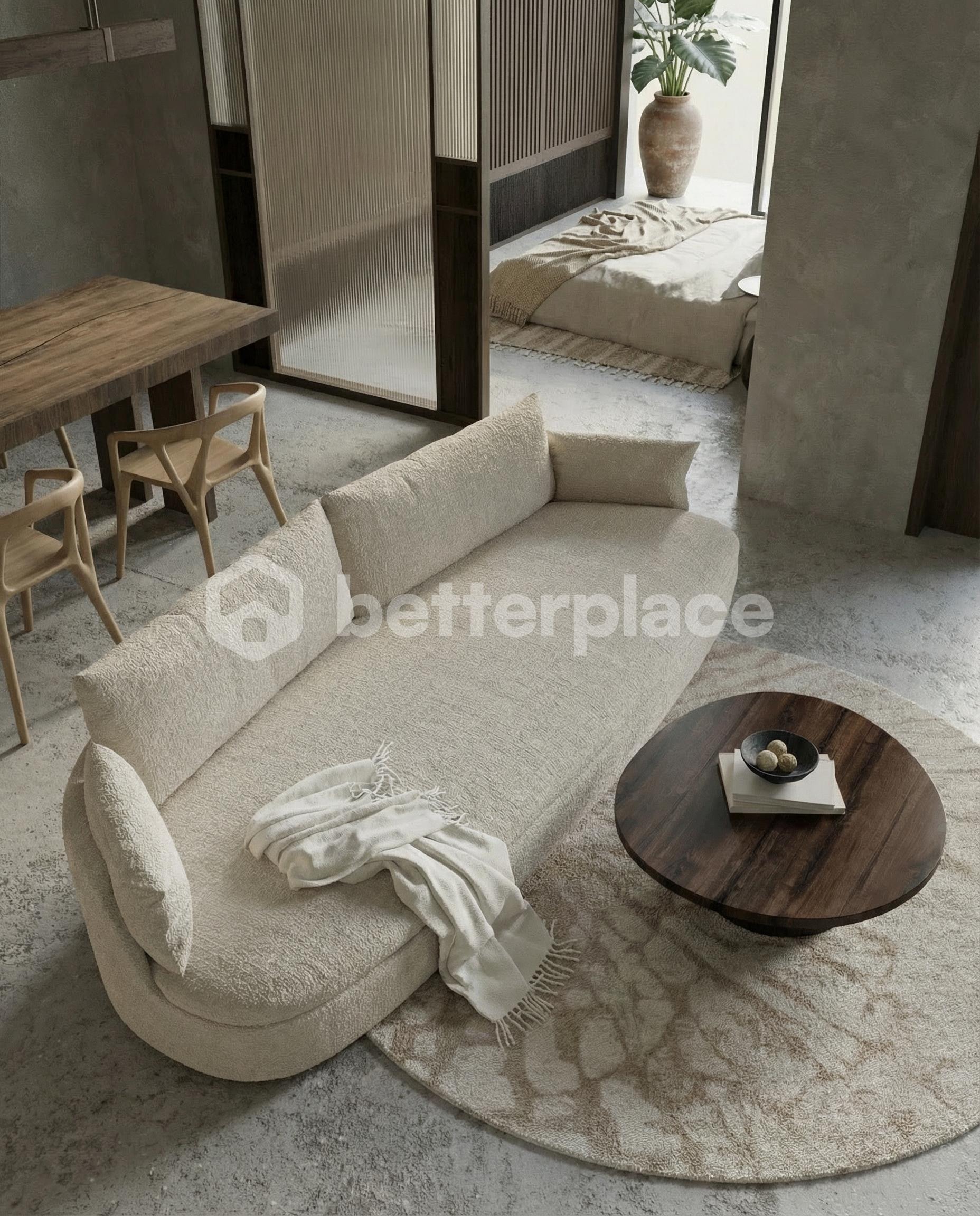 Live the High Life: Elegant and Furnished Leasehold 1-Bed Ocean View in Canggu – Lima Beach