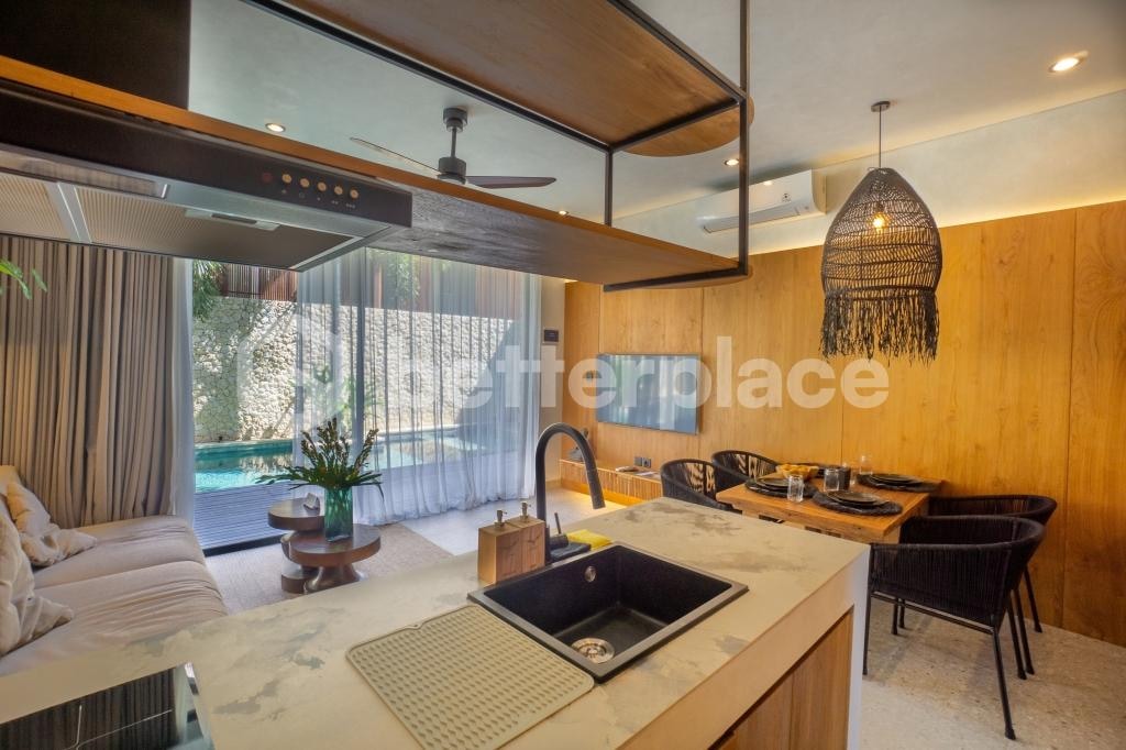 Your Perfect Bali Retreat: Modern One-Bedroom Apartment with Enclosed Living, Full Furnishings & Excellent ROI Potential