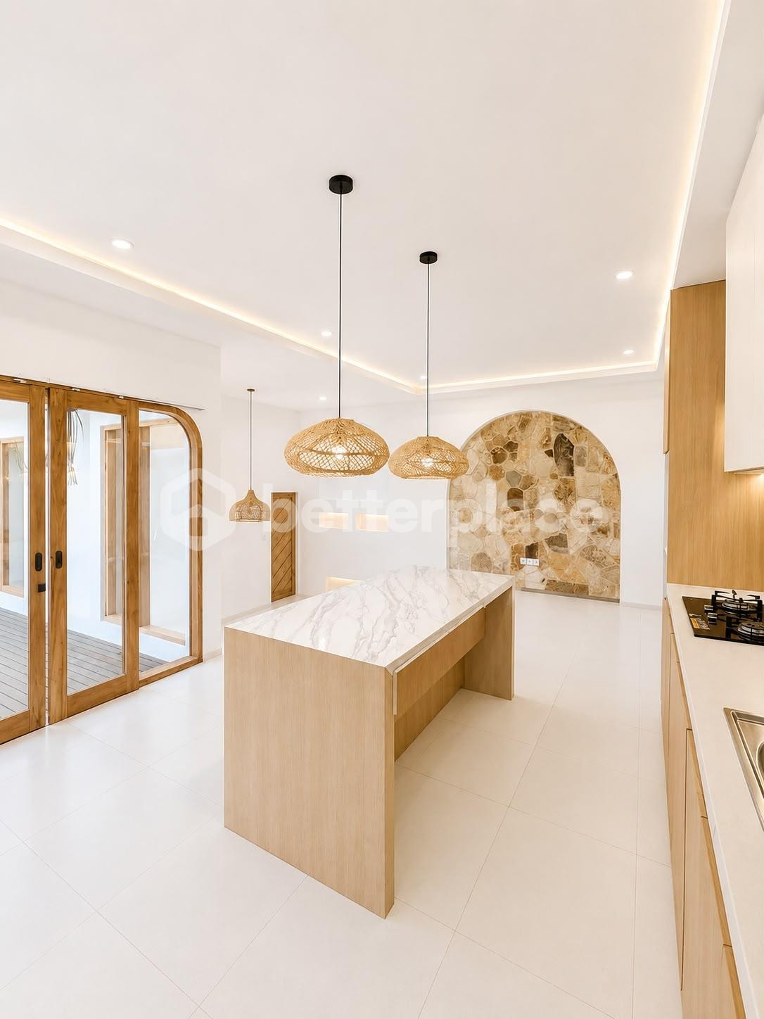 Modern 3 Bedroom Villa with Sunset & Ricefield Views in Canggu – Padonan